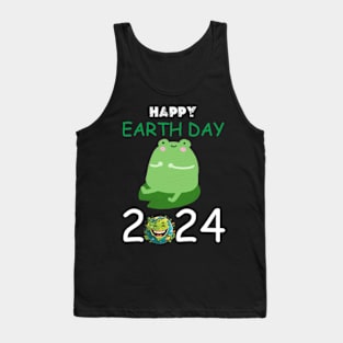 happy earth day 2024 gift april 22 Cute Teacher  Lover Rainbow Tank Top